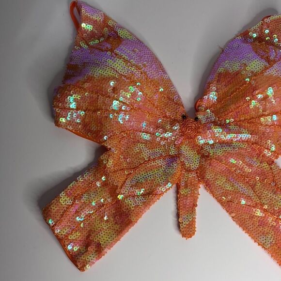 Y2K Sequined butterfly top Large - Picture 5 of 7